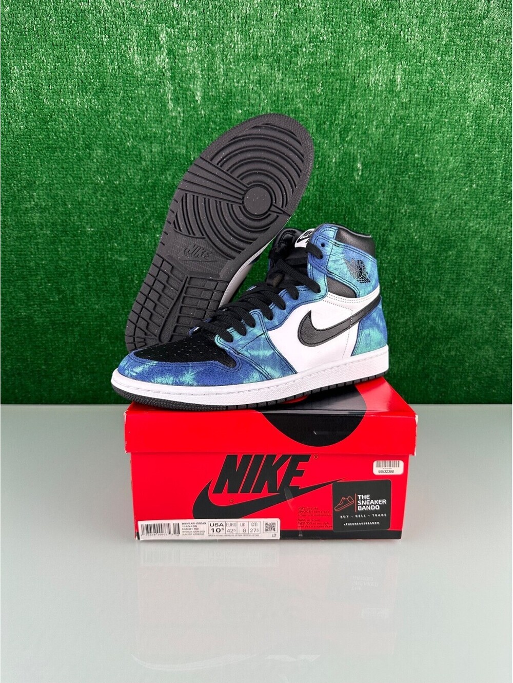 Size 10.5W/9M - Air Jordan 1 Retro OG High Tie-Dye W